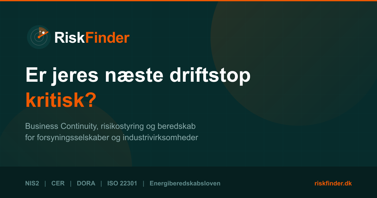 Risikovurdering (ROS): Hvad er det, og hvordan laver man én? | RiskFinder